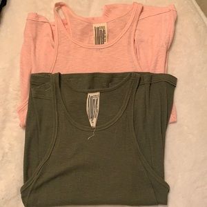 Free People tanks. Size M. ✨✨